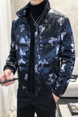 312A-001-P1752025冬季新款时尚蝴蝶图案羽绒服外套男80%白鸭绒4，男装羽绒服，星座312A-5