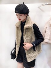 皮毛马甲，女装马甲，艾酷欧派