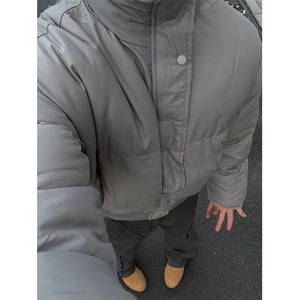 短款痞帅宽松百搭棉衣ZW083-P95图片