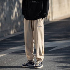 2024冬新款cityboy日系加绒加厚宽松束脚休闲运动裤K252-P40控78，男装休闲裤，星座914-3