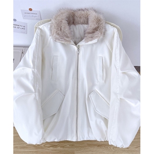 美式座山雕毛立领加厚棉服男冬季复古百搭保暖棉衣外套 MHY315图片