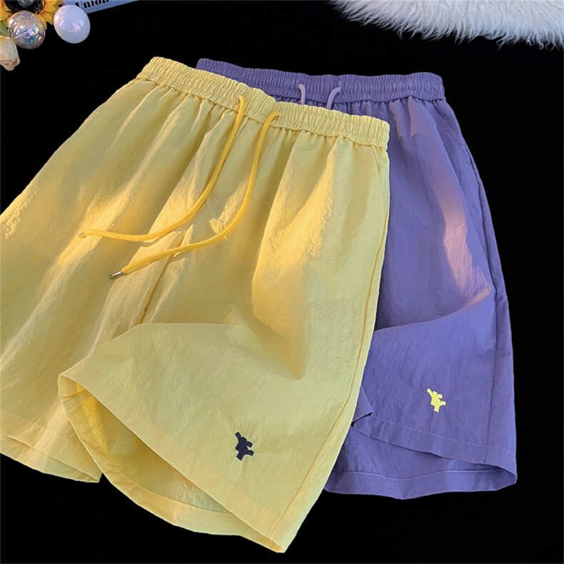 DK2421特批25控48冰丝速干短裤男夏季薄款2025新款裤子休闲五分裤，男装牛仔裤，电商D229A