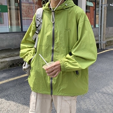 Wt301-P40美式冲锋衣褶皱防晒服，男装夹克，星座1501-1