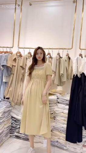 仙气连衣裙，女装连衣裙，倾城伊人