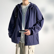 防晒衣男夏季薄款UPF50+防紫外线皮肤衣男宽松钓鱼防晒服2360-P35，男装防晒衣，星座1403A