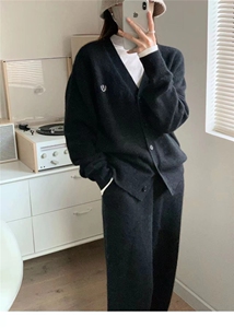 麦穗H刺绣开衫图片