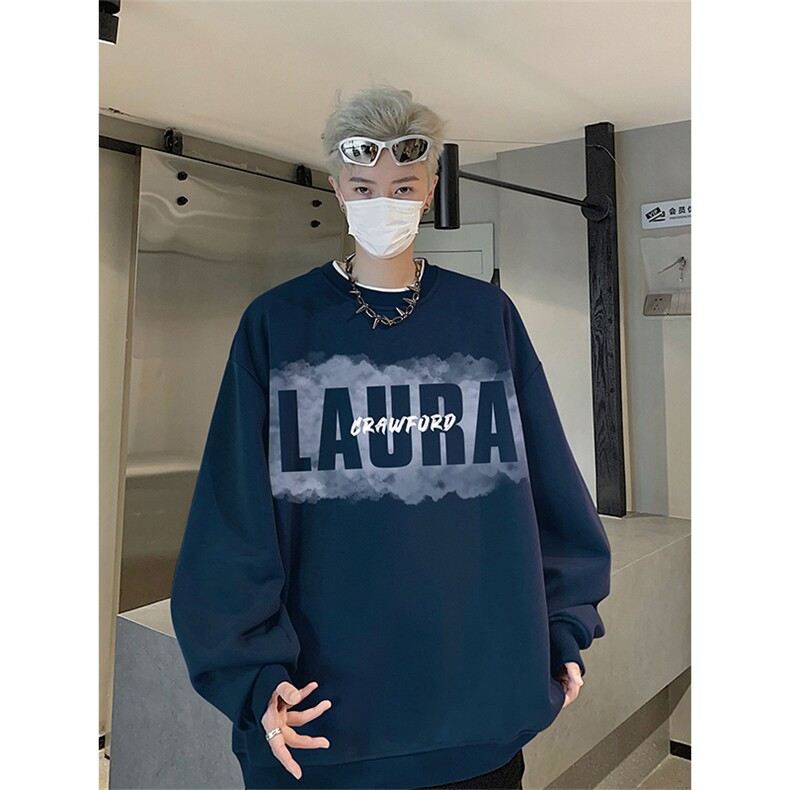 2025秋季男潮流休闲wycm-4378卫衣圆领纯棉特批28控49,男装卫衣,星座605(原A050)