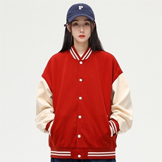 春秋季棒球服外套新款ins潮情侣学生休闲针织夹克A305-DF32-P75，男装夹克，电商B306