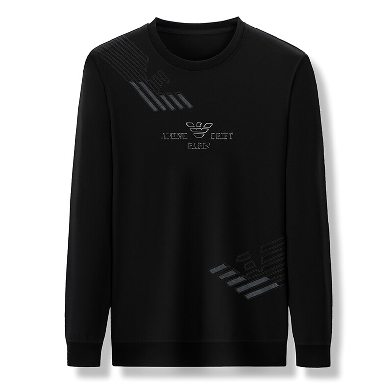 SA9609-2钱塘2020-2中青年男士时尚休闲百搭冬款圆领套装卫衣P137,男装卫衣,钱塘207-2