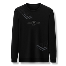SA9609-2钱塘2020-2中青年男士时尚休闲百搭冬款圆领套装卫衣P137，男装卫衣，钱塘207-2