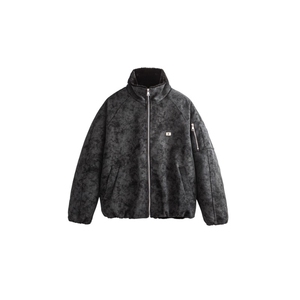 仿兔毛保暖翻领棉服pu皮毛一体棉衣外套  MY0326 特P103图片