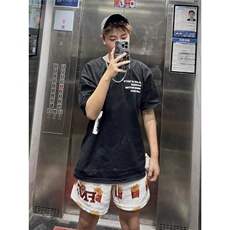 2025年男夏季宽松型休闲裤五分裤EA166-P32，男装牛仔裤，星座208-5