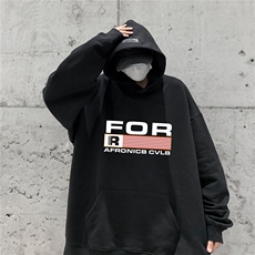 供抖音丶重磅高品棉350克排扣连帽FOR卫衣LW6124-特p58控78，男装卫衣，星座508（原C305）