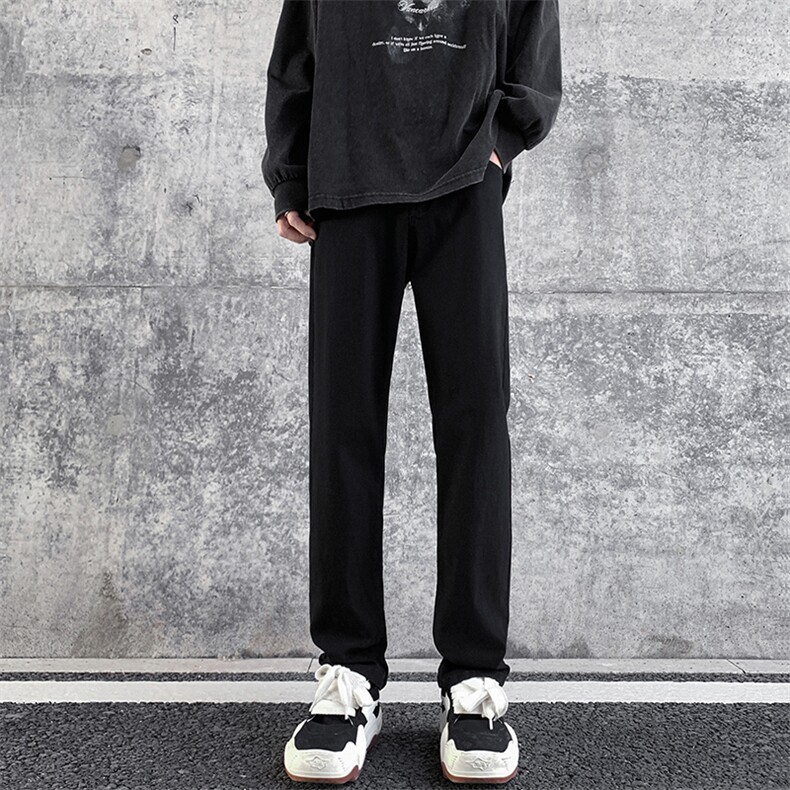 现货夏季美式高街后破洞修身弹力牛仔裤男K802-K867-P45,男装牛仔裤,星座205