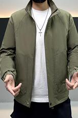2025新款男生立领夹克上衣外套外套上衣轻熟风8410-P95，男装夹克，星座1012-1