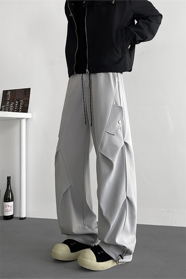 2025春季美式工装裤休闲宽松伞兵裤A502特P38控65,男装休闲裤,电商A309