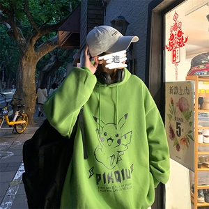 A040-WY2078-P40连帽卫衣男加肥加大码胖子棒球服外套图片