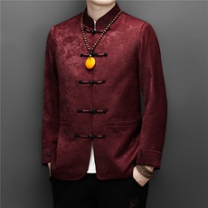 MJ572男士春季新款长袖风新中式衬衣中青年修身立领衬衫休闲，男装衬衫，电商B360A（原721A）
