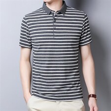 LCZ2001男式2023年夏季新款T恤男短袖翻领休闲体桖P38,男装T恤,电商B360