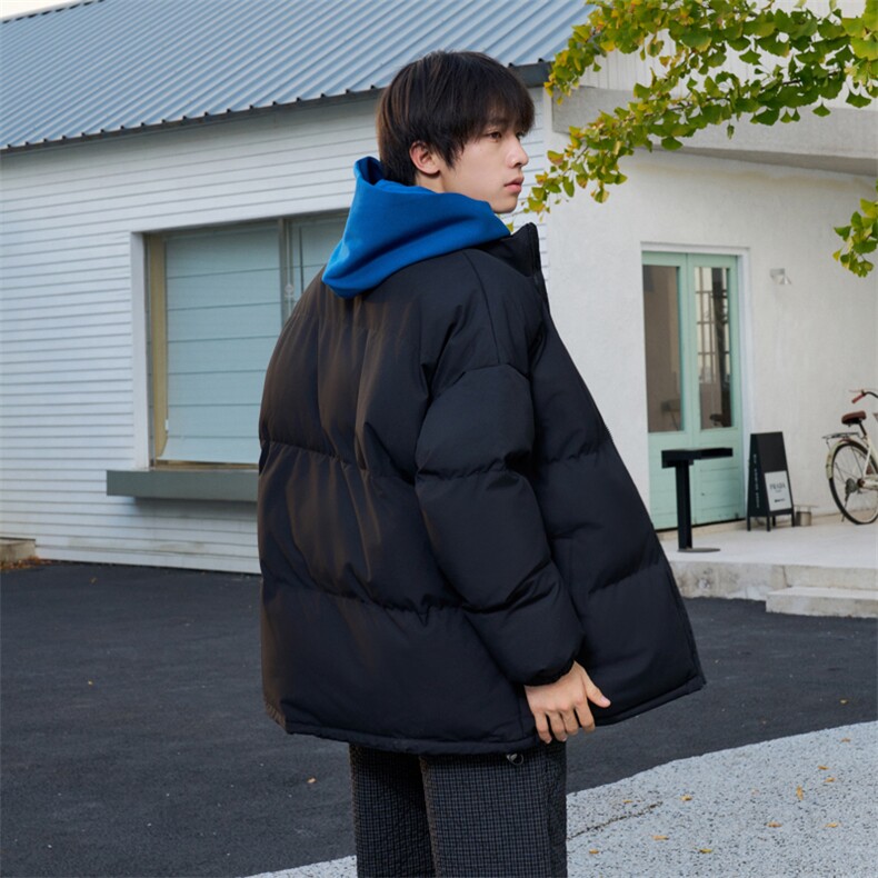 抖音得物美式潮流高品质格子三防加厚羽绒棉衣外套棉服MY5555-P68,男装棉衣,星座610B-1