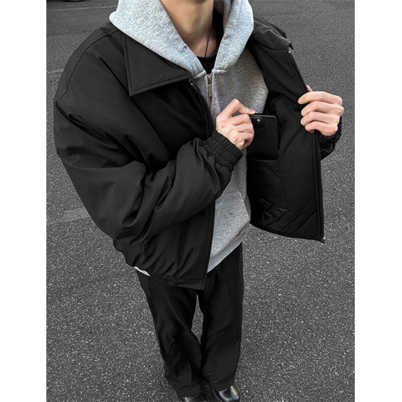 翻领飞行员夹克男秋季美式短款棒球服廓形工装外套M5017,男装夹克,星座1116A（原606A-3）