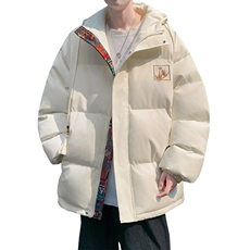 冬季新款美式宽松大码加厚棉衣外套XZ102B-1-M2612P125，男装棉衣，星座102B-1