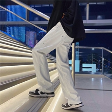 男秋季新款港风休闲牛仔裤CK22P40，男装休闲裤，星座1116-2