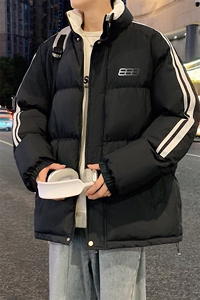 量大优可提供视频冬棉衣立领条纹HD019-1-MF5268-P75图片