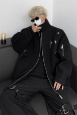 男装呢料夹克2026秋冬季新款毛呢大衣男生外套XZ514-2-F612-P135，男装夹克，星座514-2(原B239)