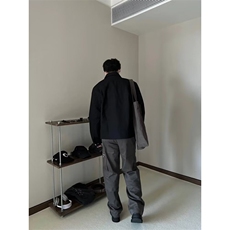 短款男外套美式潮牌正肩行政夹克翻领棒球服513AJK2398P63，男装夹克，星座513A