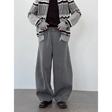 W9227-P43网图现货春季新款高品质休闲宽松弯刀剪裁运动卫裤，男装休闲裤，星座1608-2