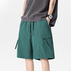 现货夏季工装短裤男ins潮牌休闲百搭潮流痞帅五分裤D02520-P38，男装牛仔裤，星座308B-2
