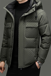 男装羽绒服YR88507继续2025冬现货雪*飞款式158ｇ高标绒子图片