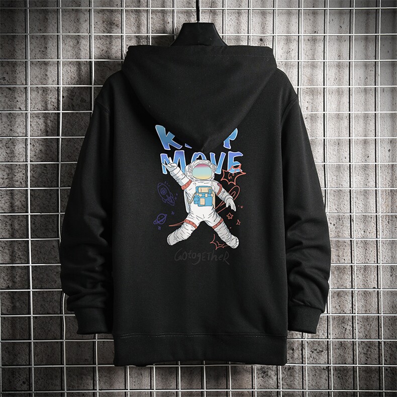 KS21175-P38加绒款-P43连帽开衫卫衣男运动外套大码班服网格,男装卫衣,电商A040A