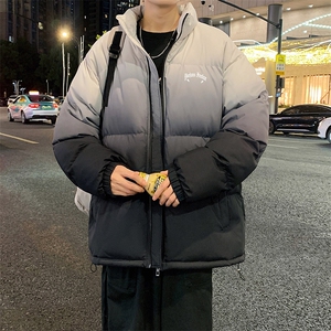 量大优可提供视频冬棉衣立领渐变HD019-1-MF5324-P75图片