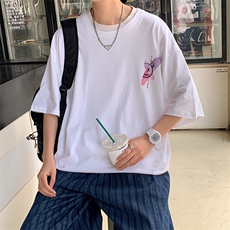 男圆领T恤宽松短袖T855P28，男装T恤，星座1116-2