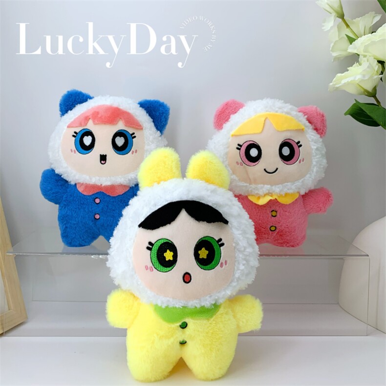 飞天小女警，金果果毛绒玩具