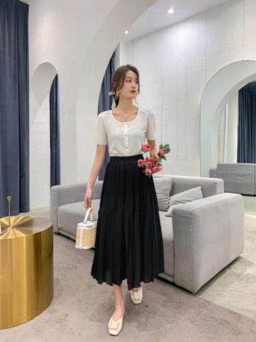 夏季天丝半裙，女装半身裙，昕叶良品