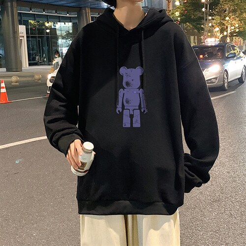 WY2242-P35纯棉连帽卫衣男大码运动帽衫宽松薄外套男，男装卫衣，电商A040