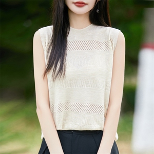短袖t恤女2025新款夏季短款针织衫上衣图片