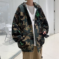 卫衣男潮ins港风潮流迷彩Y8035P55，男装卫衣，星座1116-2