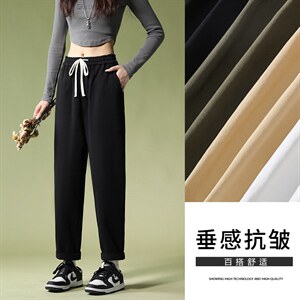 简约舒适休闲风九分运动裤  K626-P34图片