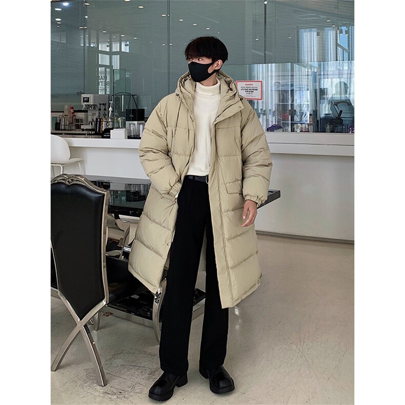 90%鸭绒长款羽绒服D5566-TP245348韩版设计高街保暖羽绒服,男装羽绒服,电商A102
