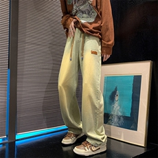 8XL-M特大码牛仔裤男宽松直筒裤子加肥加大码K908P50控68，男装牛仔裤，电商D206-1