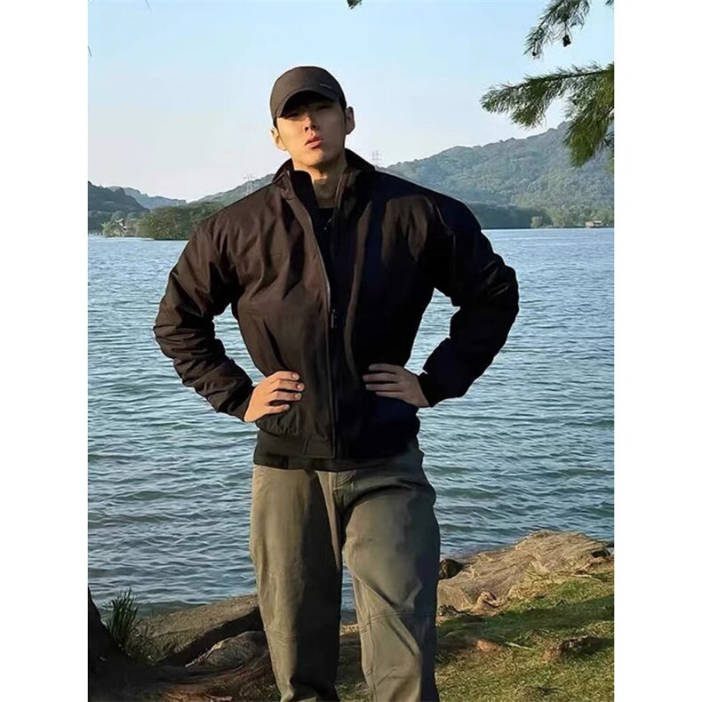 杭州质量原版做法美式棒球服夹棉飞行夹克特P88,男装夹克,星座313A(原308A-2)