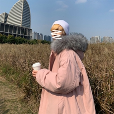 MM48078-P130冬季大毛领棉衣男士大码加厚棉袄男棉服，男装棉衣，电商A040