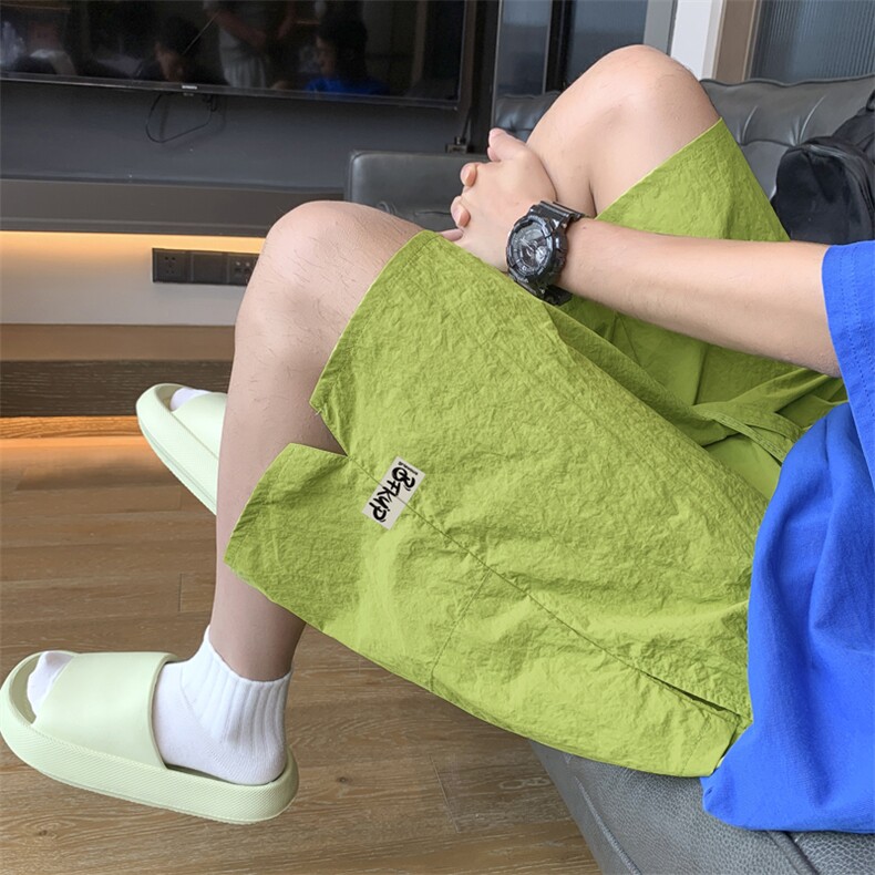 多巴胺短裤男夏季薄款宽松外穿休闲五分短裤DK292-特批20,男装休闲裤,星座718-1