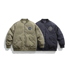 外27-2日系贴布款棒球服棉衣MY23-P176图片