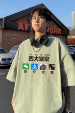 量大优供视频230g重磅纯棉短袖t恤男XT525-特P19，男装T恤，电商B371