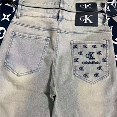 1506-1/KN1341/P55高端新款复古牛仔裤男士修身直筒潮牌弹力百搭，男装牛仔裤，星座1506-1